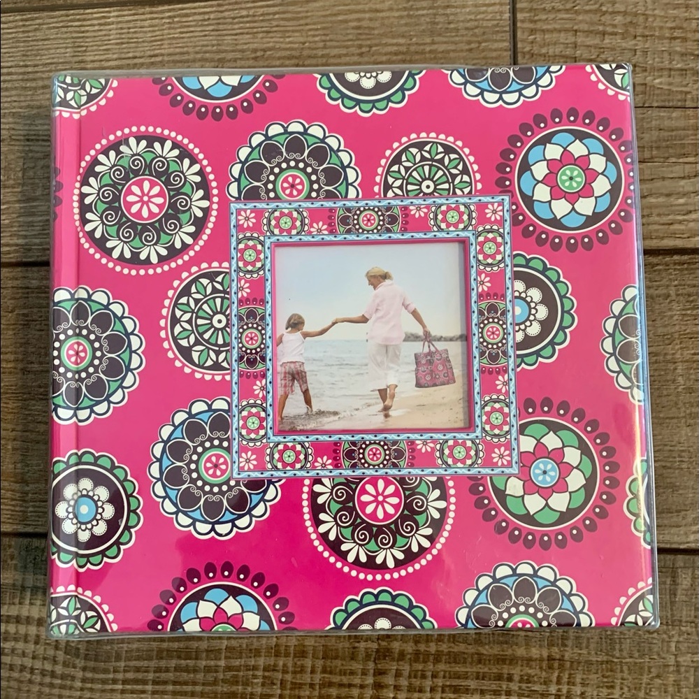 Vera Bradley Photo Album in Pink Cupcake pattern